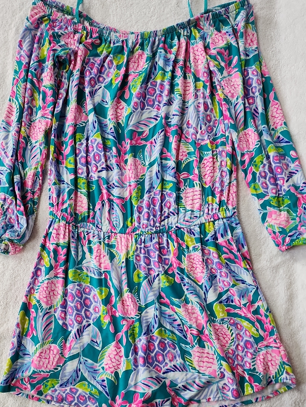 Lilly Pulitzer Women's Lana Tropical Rompee Size S Preowned